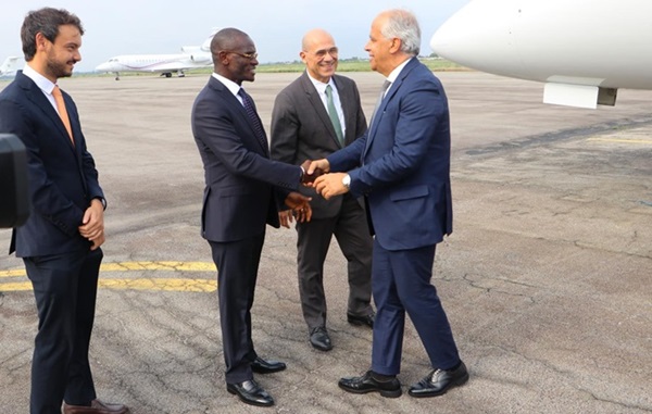 Matteo Piantedosi, ministre italien de l’Intérieur, à Abidjan